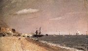 John Constable brighton beach with colliers Germany oil painting artist